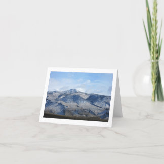 雪の後のサクラメント山脈 シーズンカード