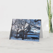 雪の後のタバナクル朝 – Martha's Vineyard