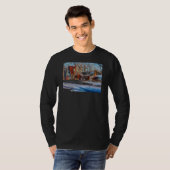 雪の後の日光 Tシャツ (正面フル)