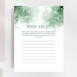 雪の恋のブライダルシャワー誰が私のゲーム