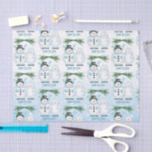 雪の恋　冬のウェディング 薄葉紙 (クラフト)