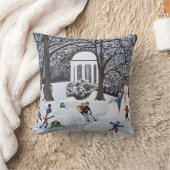 雪の愚劣 クッション (ブランケット)