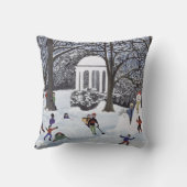 雪の愚劣 クッション (裏面)