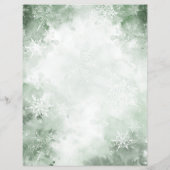 雪の愛のブライダルゲームゲストビンゴを見つける (裏面)