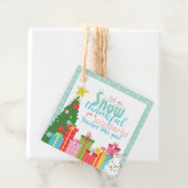 雪の感謝先生ありがとう フェイバータグ (インサイチュ)