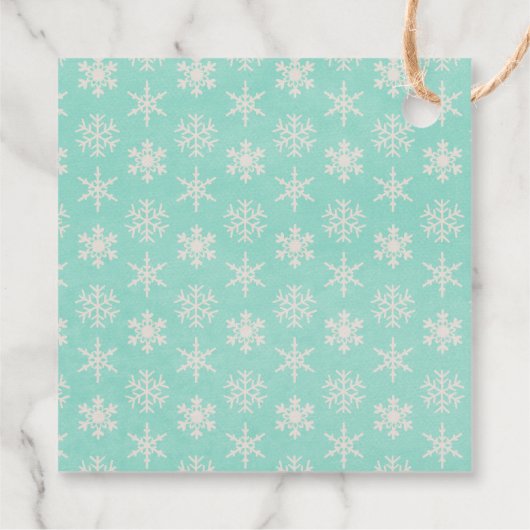 雪の感謝先生ありがとう フェイバータグ (裏面)