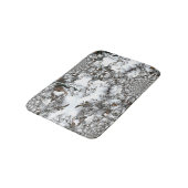 雪の抽象芸術 バスマット (アングル)