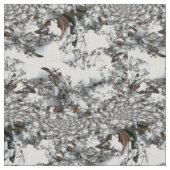 雪の抽象芸術 ファブリック (クローズアップ)