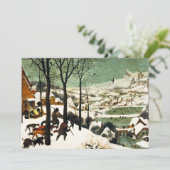 雪の招待状のPieter Bruegelのハンター 招待状 (スタンド正面)
