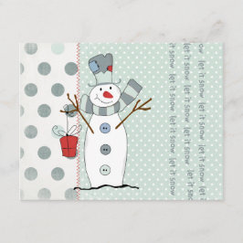 雪の招待状 招待状