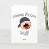 雪の挨拶 シーズンカード (裏面)