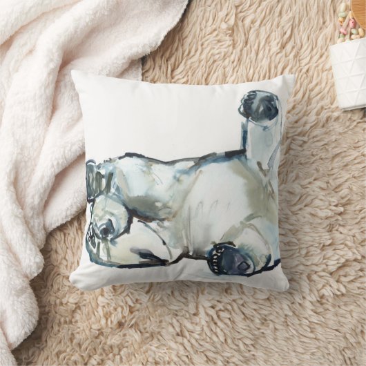 雪の摩擦 クッション (ブランケット)