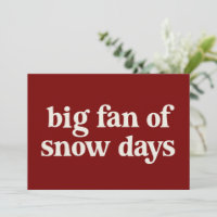 雪の日が大好きな面白い冬休みの先生、