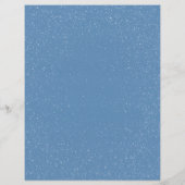 雪の日と雪の夜のスクラップブック紙 (裏面)