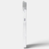 雪の日の豪華な赤いクリスマスのお茶 Case-Mate iPhoneケース (裏面 / 左)