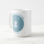 雪の日は最高の日 コーヒーマグカップ (正面左)