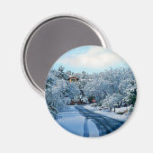 雪の日セドナ磁石 マグネット (正面/裏面)