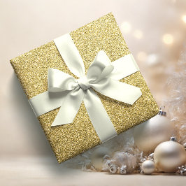 雪の日ホリデー無地のクリーム サテンリボン