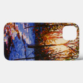 雪の日没2010 Case-Mate iPhoneケース (裏面 (横))