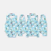 雪の日雪だるま フェイバーボックス (折り畳みなし)