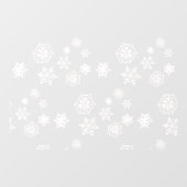 雪の日 ウィンドウサイン (シート)