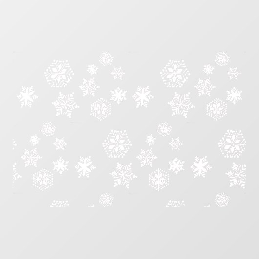 雪の日 ウィンドウサイン (シート)