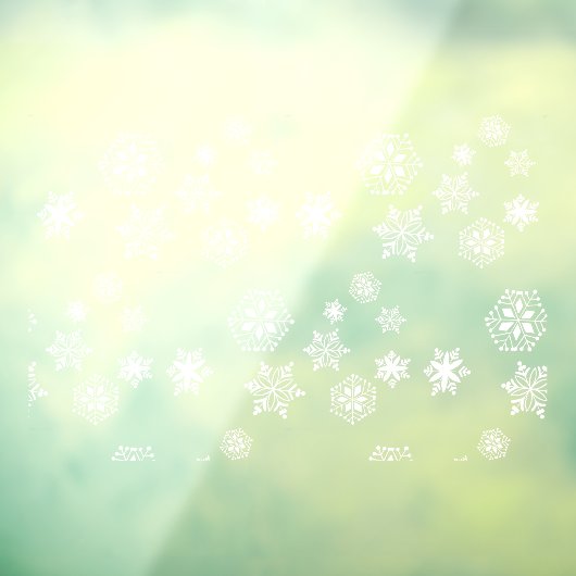 雪の日 ウィンドウサイン (シート3)