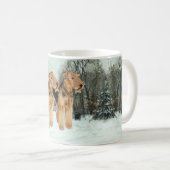 雪の日 コーヒーマグカップ (正面右)