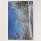 雪の日 ジグソーパズル (縦)