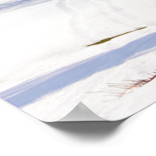 雪の日 ポスター (角)