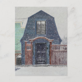 雪の日 ポストカード