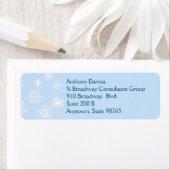 雪の日 ラベル (インサイチュ)