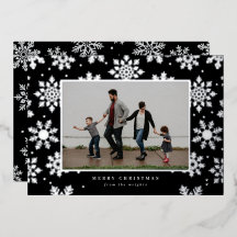 雪の日 失敗した プレスされた フォトカード