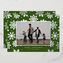 雪の日 失敗した プレスされた フォトカード