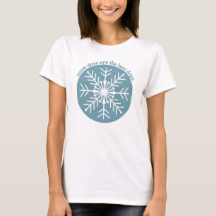 雪の日 Tシャツ