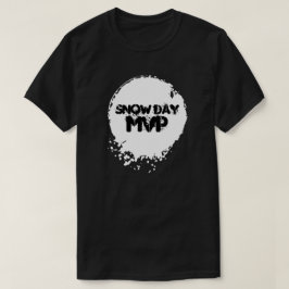雪の日MVP おもしろい Tシャツ