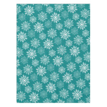 雪の星 – クリスマスデコール – テーブルクロス
