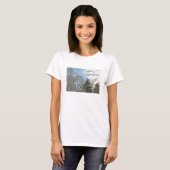 雪の木々 – メリークリスマス Tシャツ (正面フル)