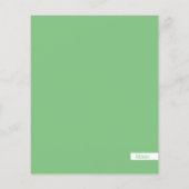 雪の木でクリスマスバニーウサギを予算 (裏面)