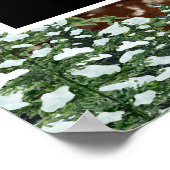 雪の木と森の国 クインセアニェーラ フォト プロップ ポスター (角)