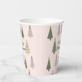雪の木の下 - クリスマス 紙コップ (右)