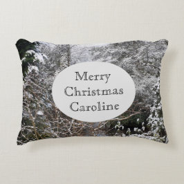 雪の木 アクセントクッション