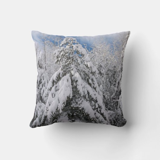 雪の木 クッション (裏面)