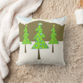 雪の木 クッション (ブランケット)