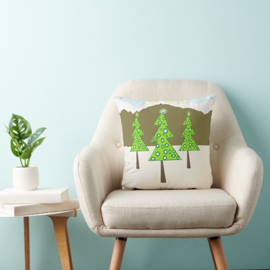 雪の木 クッション (椅子)