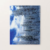 雪の木 ジグソーパズル (縦)