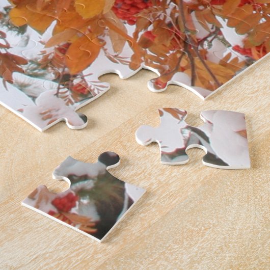 雪の木 ジグソーパズル (側面)