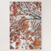 雪の木 ジグソーパズル (縦)