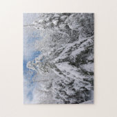 雪の木 ジグソーパズル (縦)