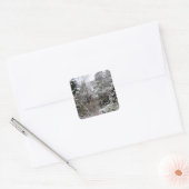 雪の木 スクエアシール (封筒)